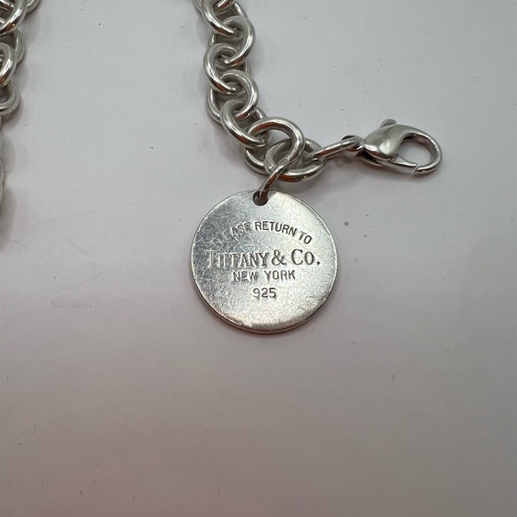 Authentic “return to Tiffany” charm bracelet in sterling silver - Picture 4 of 7